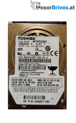 Toshiba MK3265GSX - SATA - 320 GB - PCB G002641A