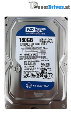 Western Digital - WD1600AAJS-07M0A0- SATA - 160 GB - PCB.2060-701590-001 Rev.A