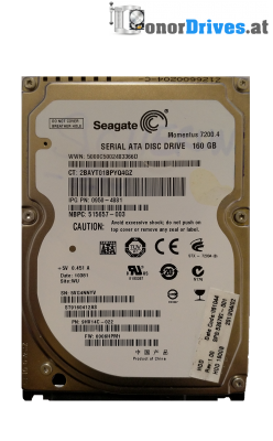 Seagate ST9320325AS-9HH13E-055 -320GB - PCB 100536266 Rev. E