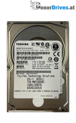 Toshiba - MBF2300RC - SAS - 300 GB - PCB. G-3083A