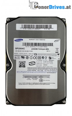 Samsung - HD160JJ/P - 160 GB - Pcb: BF41-00095A Rev.02