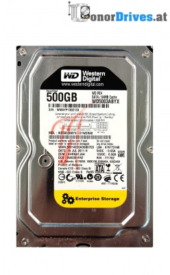 Western Digital WD5000AAKS-07YGA0 - 500 GB - PCB 2060-701477-002  Rev. A