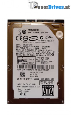 Hitachi HDT721016SLA380 - 0A39941 - SATA - 160 GB - Pcb 110 0A90158 01 Rev.