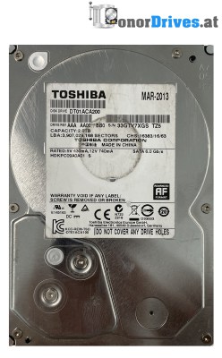 Toshiba - HDKPC09A0A01 S - SATA - 2 TB - PCB. 220 0A90380 01