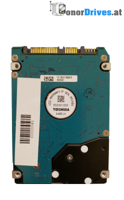 Toshiba MK6461GSYN-HDD2F21- SATA - 640 GB - PCB G002872A
