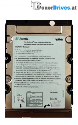 Seagate ST380021A - 9T6006-003  - IDE - 80 GB - PCB 100151017 Rev.A