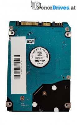 Toshiba  MK6475GSX - SATA -640 GB - PCB G02825A